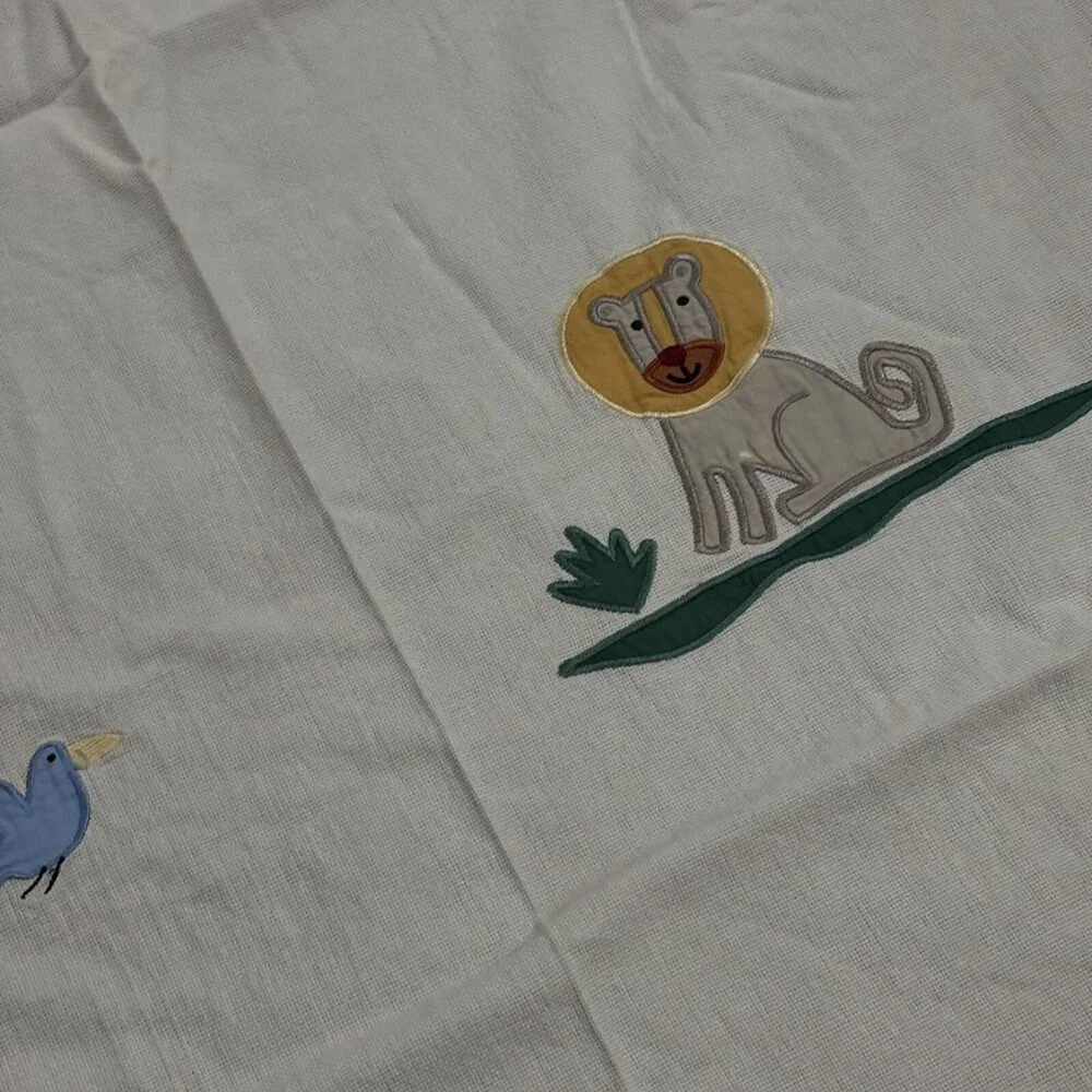 Kids Shower Curtain WITH HOOKS! See Description!! Jungle Animals Theme Decor